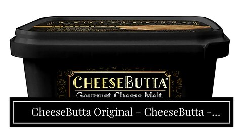 CheeseButta Original – CheeseButta - Gourmet Products