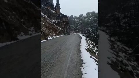 quand il neige à issoual