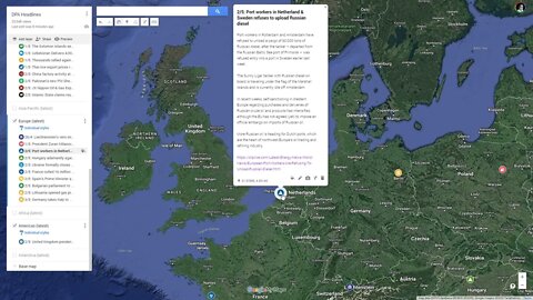 [ HEADLINES - EUROPE ] Croatia against Finland/Sweden NATO bid; Port workers sanction Russia oil;