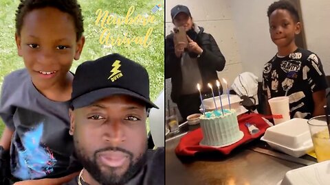 Dwyane Wade's Son Xavier Celebrates His 9th B-Day! 🎂