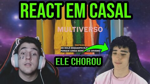 REACT EM CASAL MULTIVERSO - Pablo Matheuz, Pedro Alvez, Lucas A.R.T. e Gabriel Rodrigues Eu sou Rafa