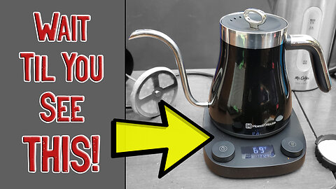 MaestriHouse Electric Gooseneck Kettle - STEP UP YOUR SETUP!