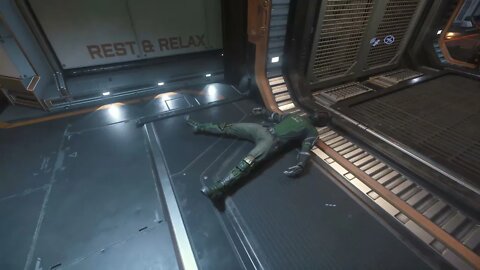 Star Citizen #short bug NPC lying on the ground