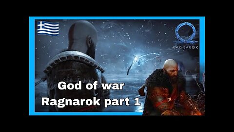 God of War Ragnarok Greek - Η Επική μάχη με τον Thor | The epic battle with Thor ( ps4 )