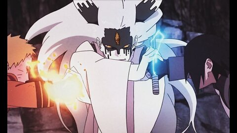 Naruto e Sasuke vs momoshiki