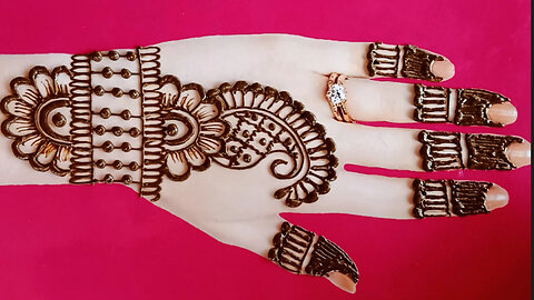 Americans new mehndi design