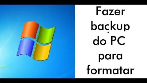 Como formatar o Windows e fazer backup dos arquivos sem HD externo e sem pen-drives !!