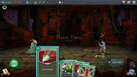 Slay the Spire_The lack of paying attention at the end