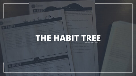 The Habit Tree - Step 1: The Fruit