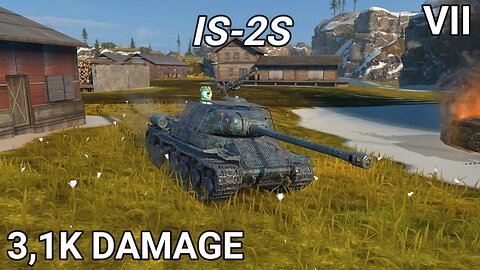 IS-2 Shielded • 3.1K DAMAGE • WoT Blitz