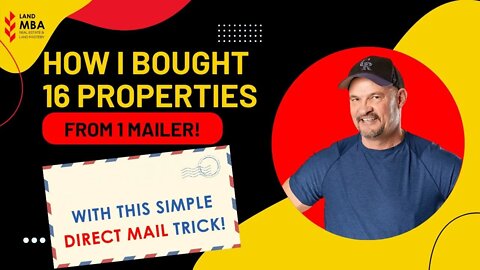 EP 83: 16 properties from one mailer using this direct mail trick!