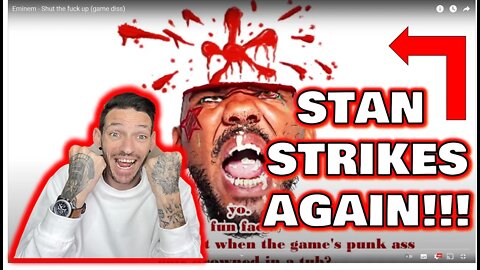 THE STAN'S ARE BACK!!! Eminem - Shut the F#@k up (game diss) REACTION