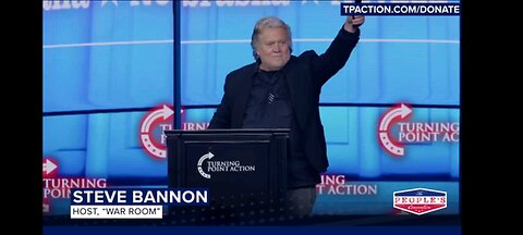 Steve Bannon At The People's Convention In Detroit Michigan