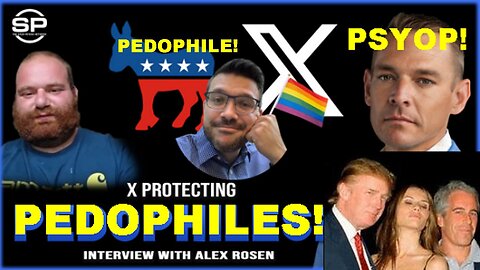 Pedophile Faggot Politician Michael Knaapen & Pedophile Elon Musk X Suspends Alex Rosen!