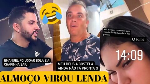 ERA PRA SER UM ALMOÇO NO HORÁRIO CERTO DE EMILY GARCIA E BABAL