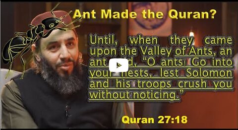 May 31, 2023 Muslim ants made the writings.