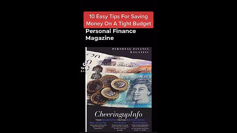 10 Easy Tips For Saving Money On A Tight Budget