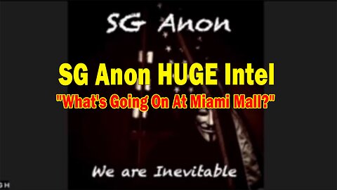 SG Anon & David Rodriguez HUGE Intel: "SG Anon Critical Update, January 8, 2024"