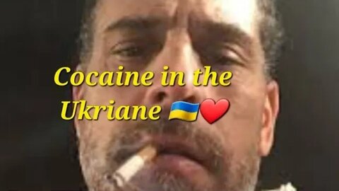 "Cocaine in the Ukraine" #hunterbiden #laptop