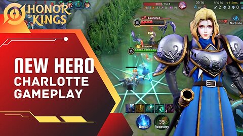 HONOR OF KINGS : Try New Hero SNK Charlotte!