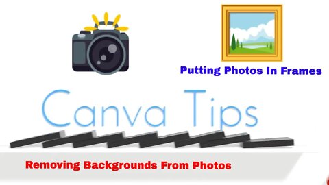 Kimberly's Canva Tips - Photos Removing Backgrounds And Putting In Frames