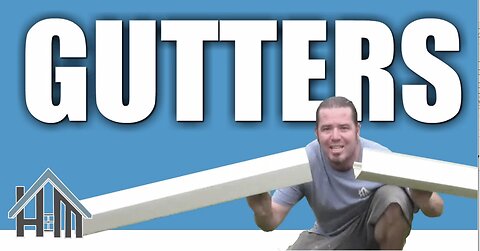 How to install replace gutters by yourself. Easy! Home Mender.