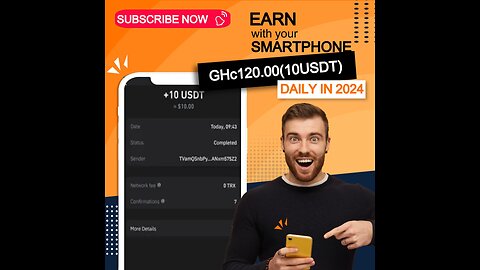 EARN FREE GHC120.00(10USDT) DAILY IN 2024