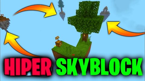 😱 SAIU! 😱 NOVO MAPA de SKYBLOCK completamente DIFERENTE! É INSANO! 😱 - MINECRAFT - PARTE 1