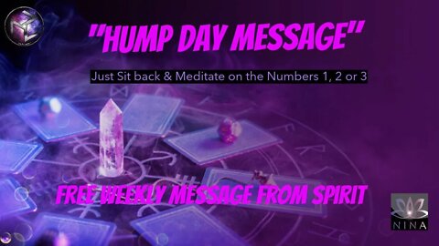 🔮"Hump Day Message"🔮 NEW Additional / Clarifying Cards done via Superchat!!