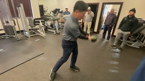 How to IMPROVE YOUR GOLF SWING ANYWHERE U CAN WALK. Dr Kwon on Be Better Golf