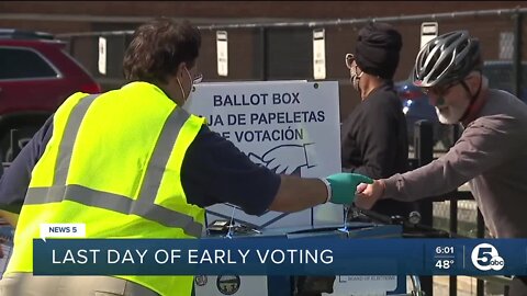 Monday marks final day for early voting