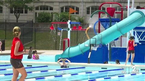 City leaders kick off summer at Druid Hill Park Pool