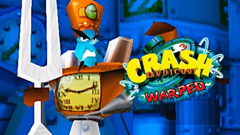 CRASH BANDICOOT 3 WARPED (PS1) #9 - Gameplay Crash Bandicoot vs. N. Tropy! (Dublado em PT-BR)