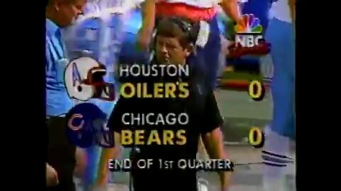 1989-10-15 Houston Oilers vs Chicago Bears