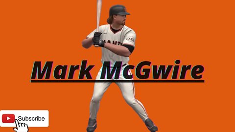 MLB The Show 22 Mark McGwire Homerun Derby