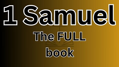 1 Samuel - The FULL book