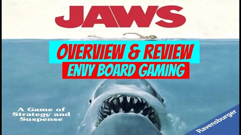 Jaws Board Game Overview & Review