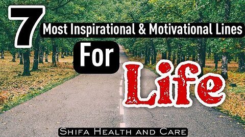 7 Motivational quotes for life | Most Inspirational & Motivational Lines #motivation