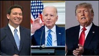 2024 Election Trump , Desantis, Biden