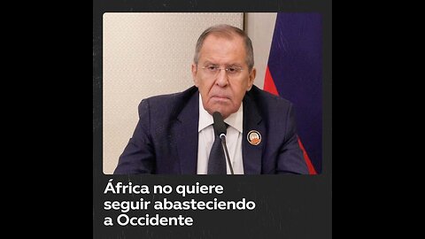 Lavrov: África no quiere seguir abasteciendo a Occidente con materias primas