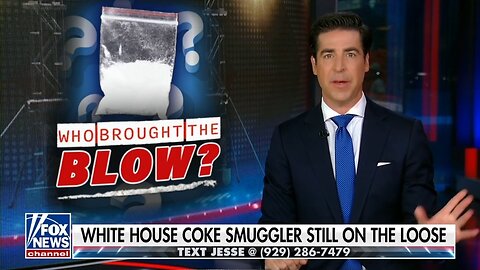 Watters: Dems Can Find Everyone On J6 But Not 1 Person With Cocaine?