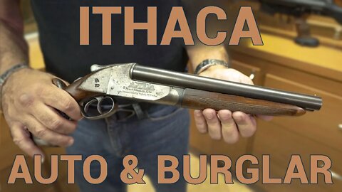 Highly Prized Ithaca Auto & Burglar 20-Gauge Double Barrel Shotgun