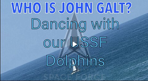 USSF Production, 47USC606 Approved: "This is how we fly ourselves & dance with our favorite USSF Special Ops Dolphin. Specially, if in only 16, not 17 Minutes, a Certified 'Unsinkable' PERINI with Cabal Jews inside sinks":)