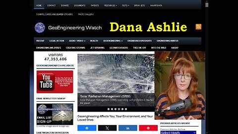 Dana Ashlie Dane Wigington Chemtrails HAARP A Human Antenna! (Trailer) [05.07.2024]