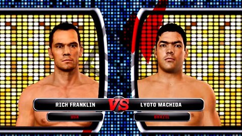 UFC Undisputed 3 Gameplay Lyoto Machida vs Rich Franklin (Pride)