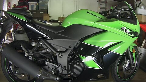 Replacing Brake Pads on a 2011 Ninja 250