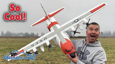 Brand New | Hobbyking Avios C-130 V2 Unedited Maiden Flight