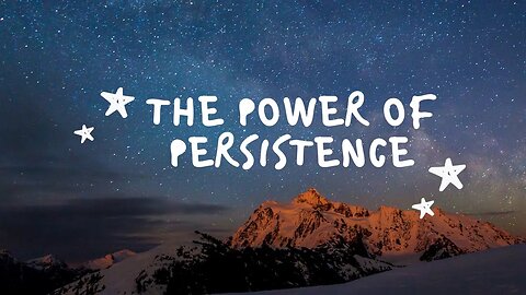 A Journey Beyond Limits: The Power of Persistence #inspiration #inspirationstory #persistence