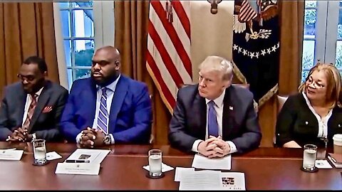 Trump is the Most 'Pro Black' President - Black Pastor Darrell Scott at Prison Reform Meeting