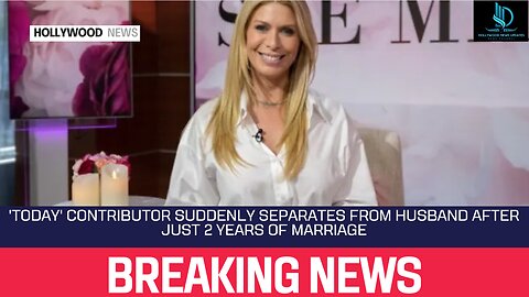 'Today' Contributor Suddenly Separates From Husband After Just 2 Years of Marriage @HollywoodLife